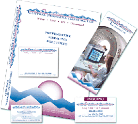  Graphic Design, Brochure, Presentation Folder, Mail Label, Rolodex Card, Business Card