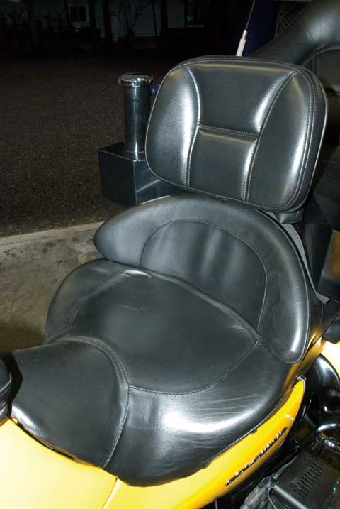 Custom Seat and Backrest